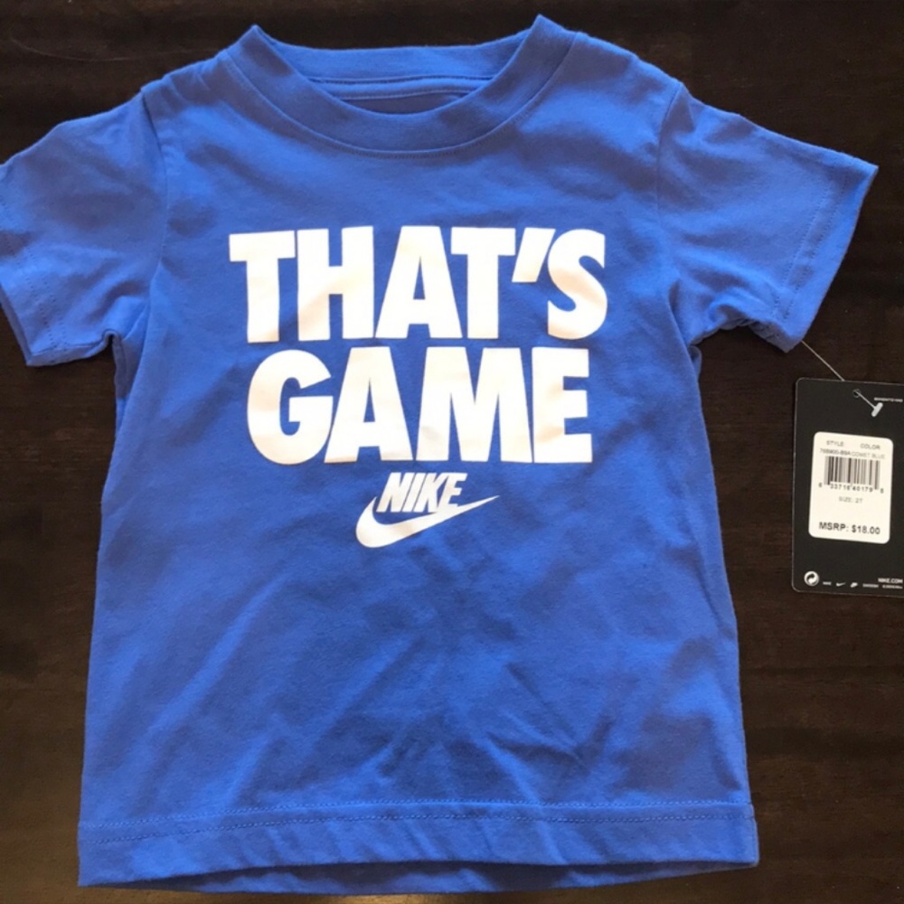 NWOT Nike Toddler Boy's Athletic Cut T-shirt 2T